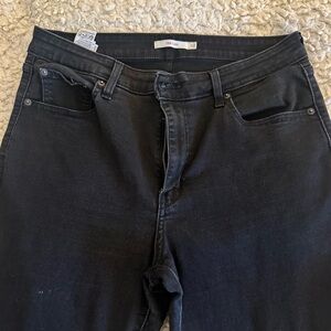 Levi's Women's Black Flare Jeans